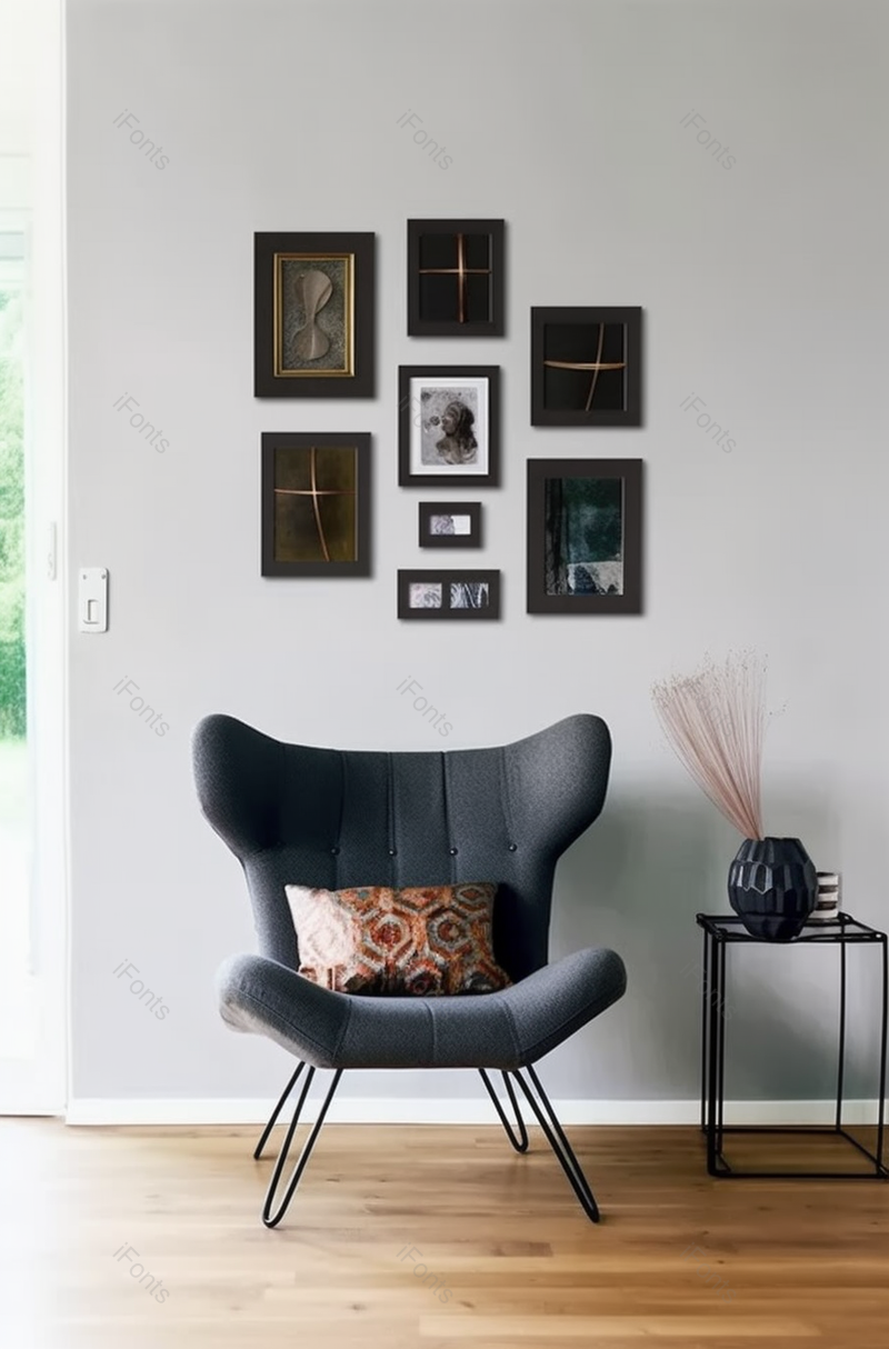 墙上的washi胶带相框家居摄影,高清,摄影图,摄影图片,图片大全,摄影图免费下载